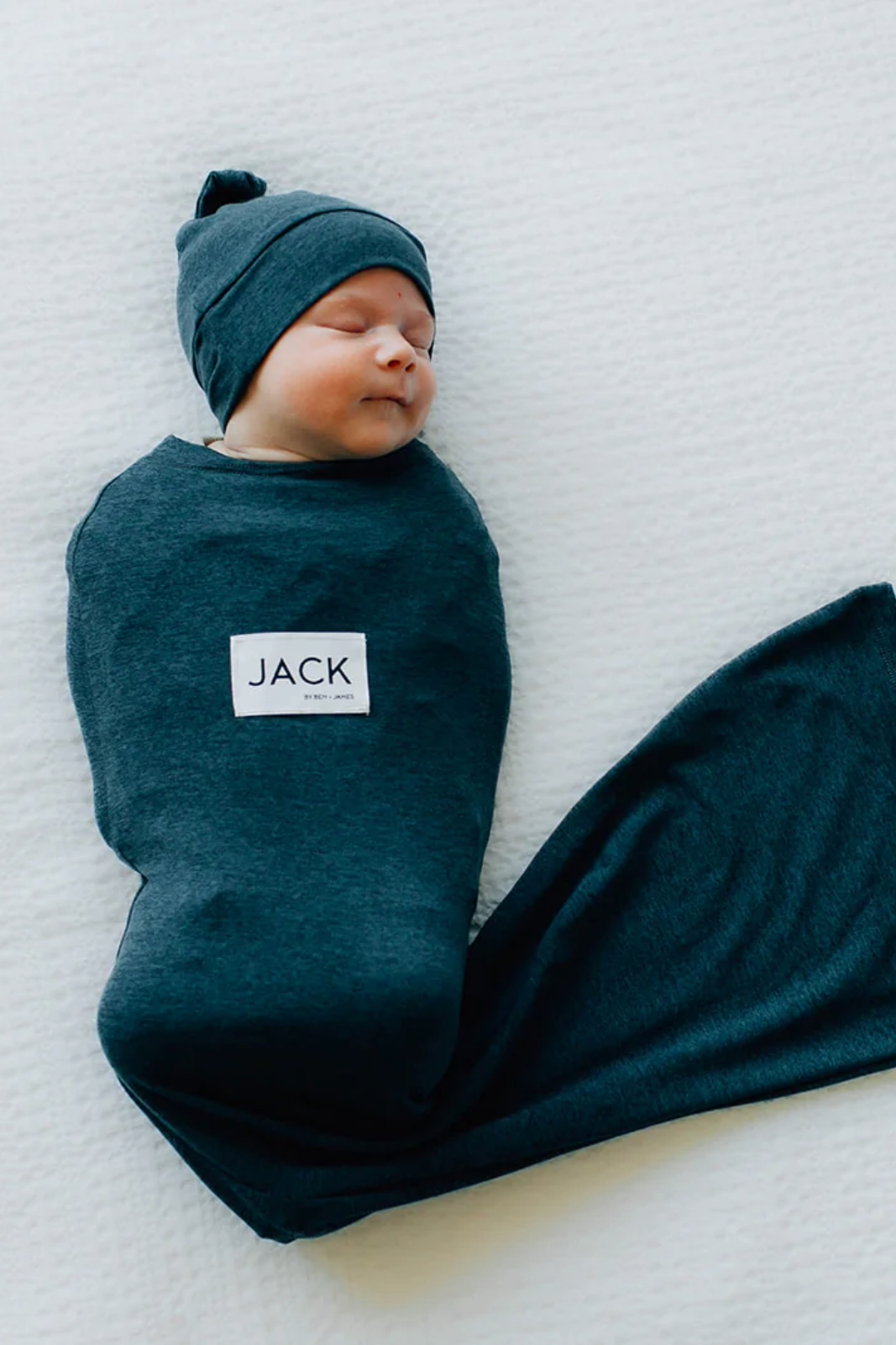 Jack Swaddle Sack, Heather Navy