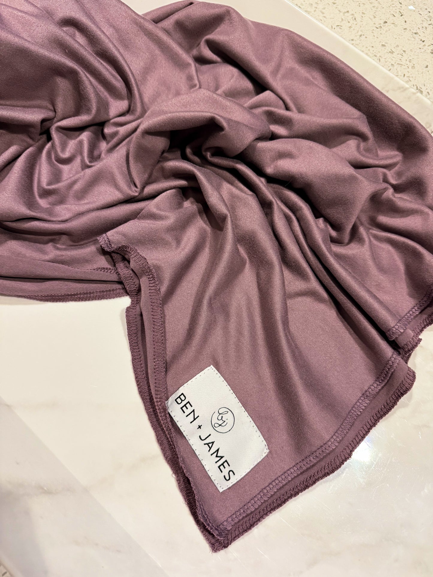 Adult Throw Blanket, Dusty Plum