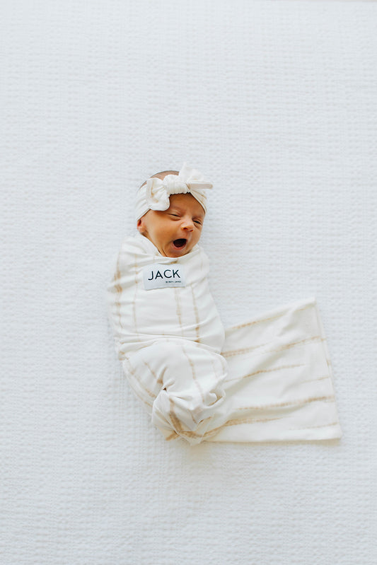 Jack Swaddle Sack, Ivory Tie Dye