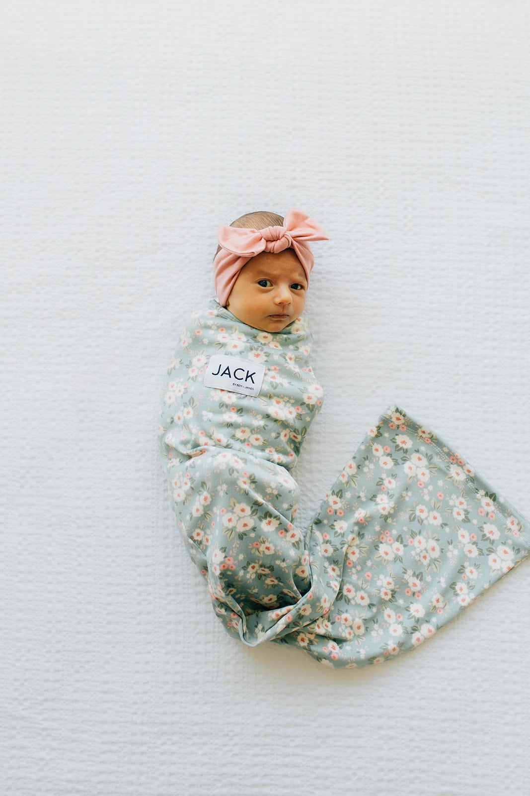 Jack Swaddle Sack, Sage Floral