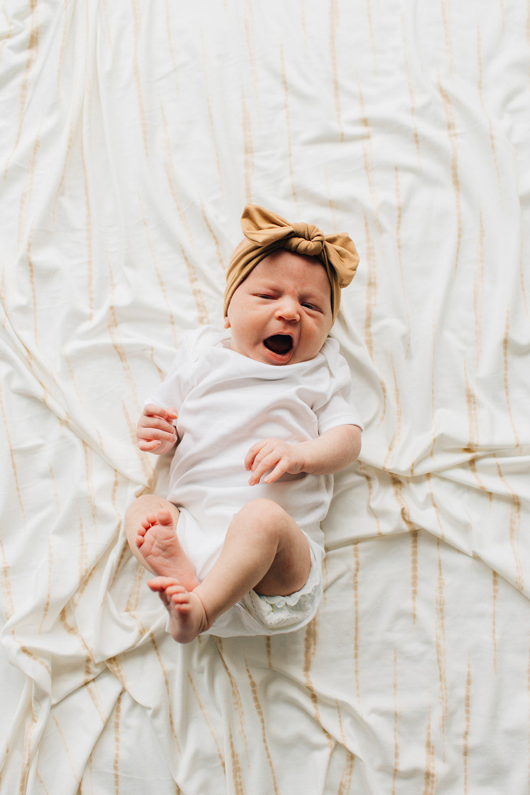 The Everyday Swaddle Blanket, Ivory Tie Dye