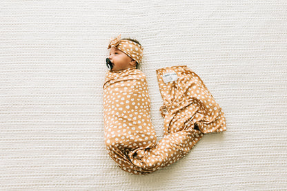 The Everyday Swaddle Blanket, Spotted Sand