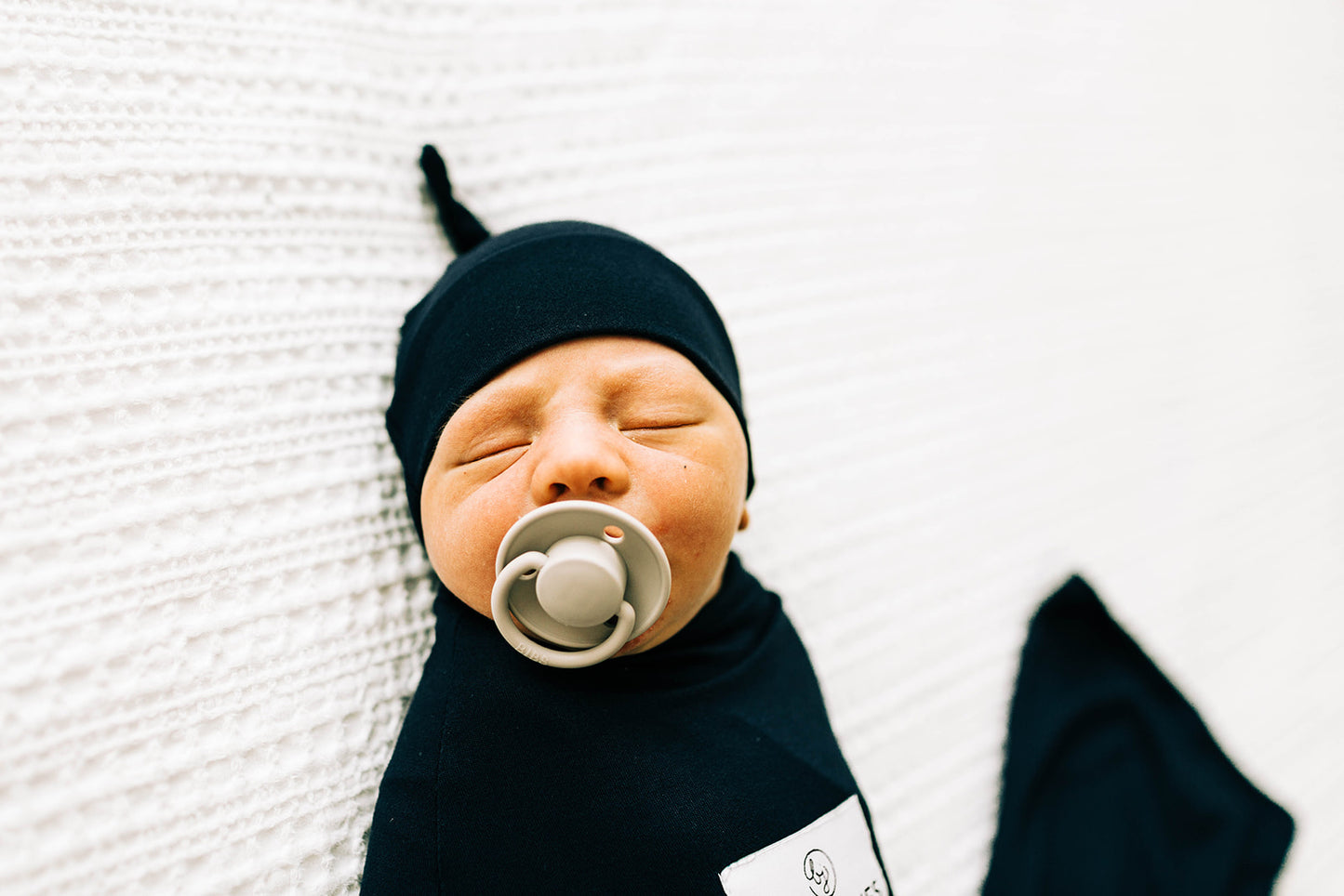 Tie Beanie, Black