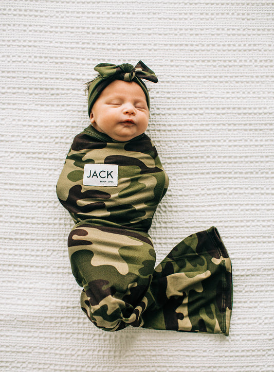 Jack Swaddle Sack, Olive Camo