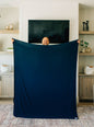 Adult Throw Blanket, Navy