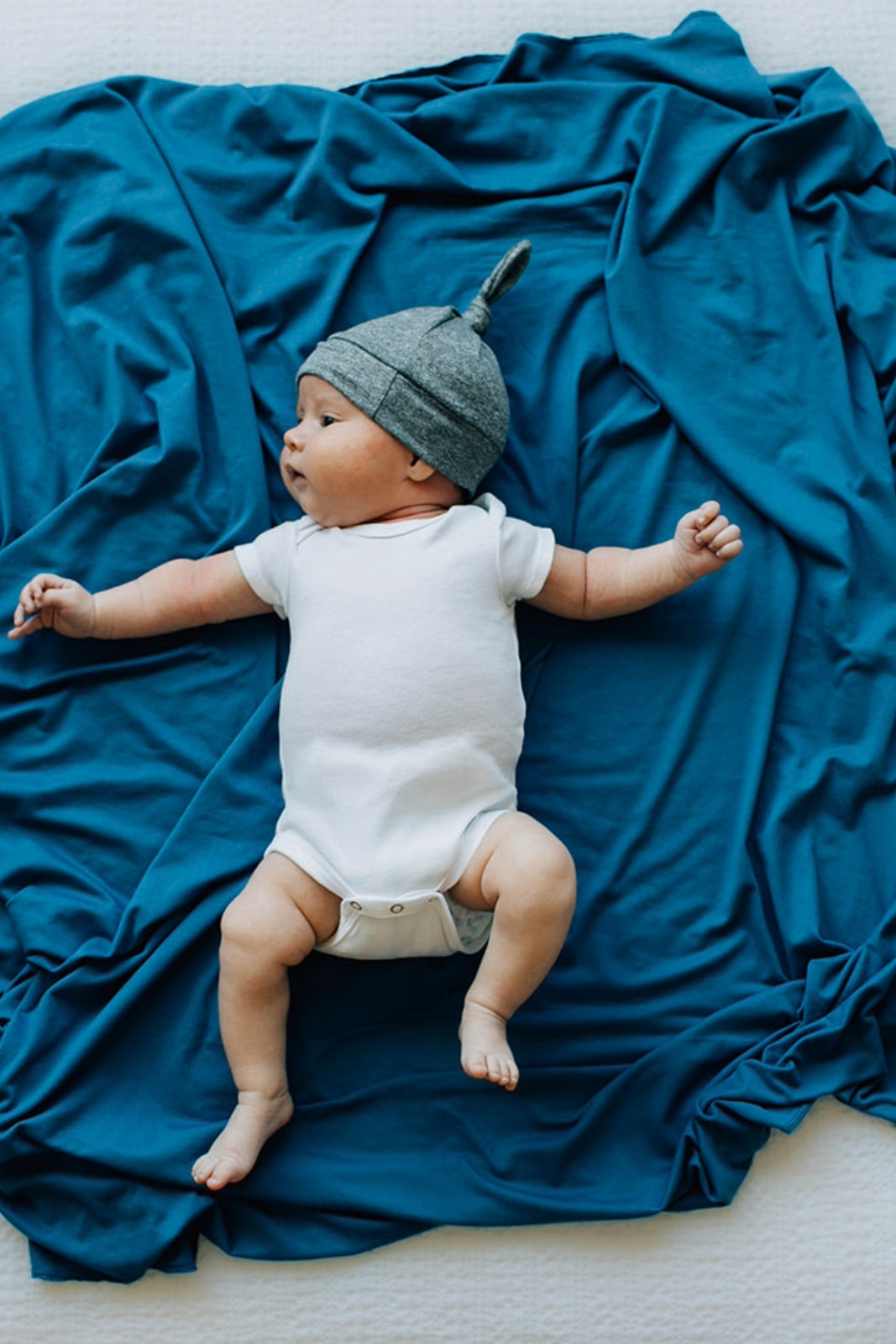 The Everyday Swaddle Blanket, Indigo