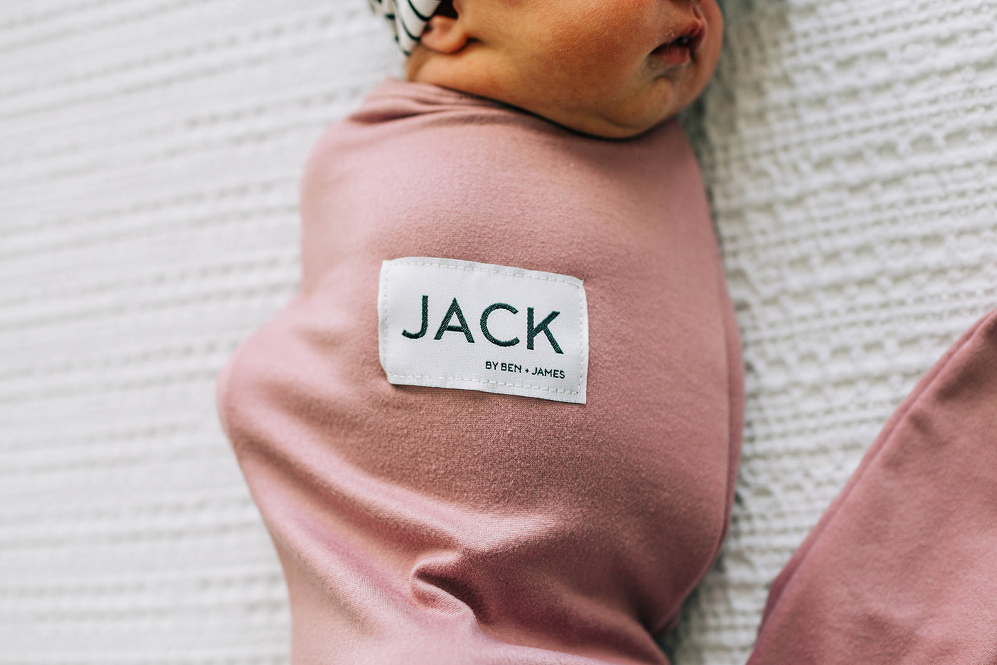 Jack Swaddle Sack, Dusty Pink