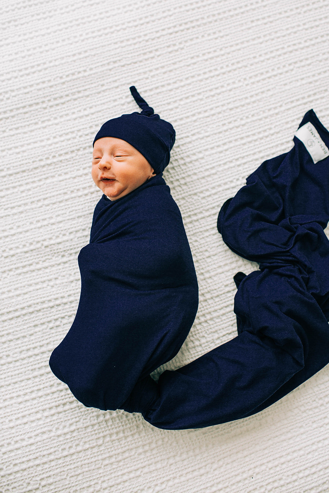 Baby Swaddle Blanket, Navy
