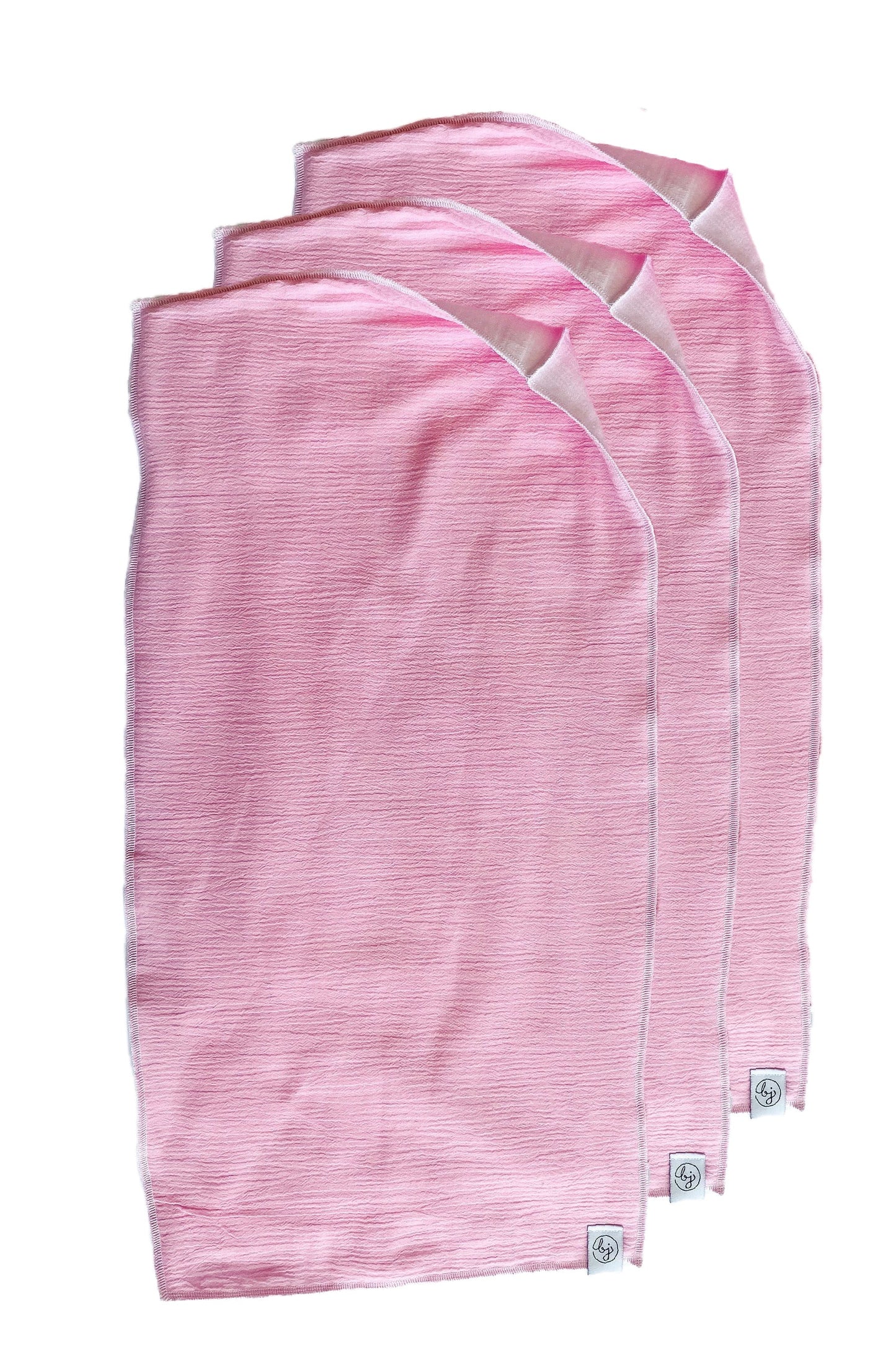 Burp Cloth (3-pack), Pink