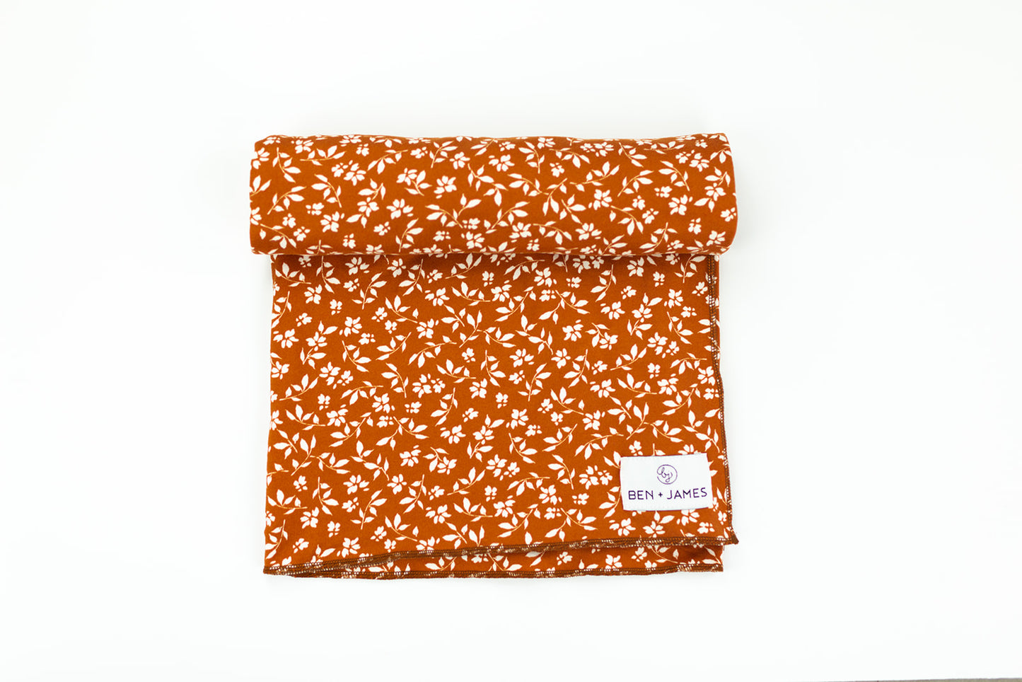 The Everyday Swaddle Blanket, Terracotta Floral